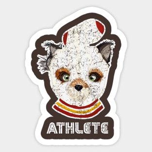 Fantastic Mr Fox - Ash - Athlete - Distressed - Barn Shirt USA Sticker